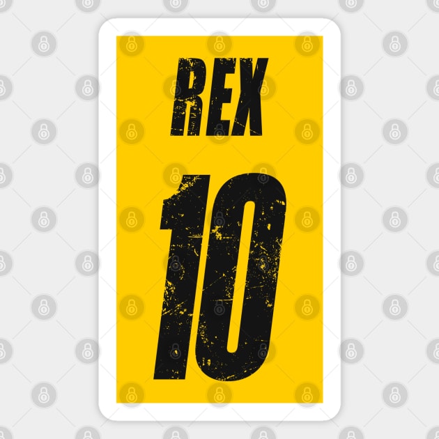 Team BART - Rex 10 Double Sided Magnet by Hucker Apparel